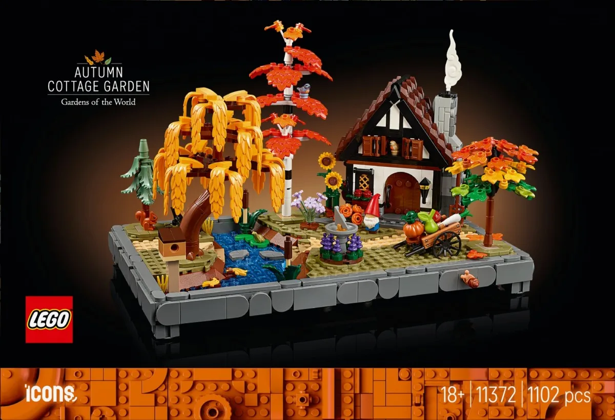 LEGO Blocks Icons 11372 Autumn Cottage Garden - Image 3