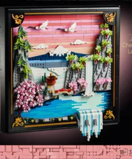 Alternative view of LEGO Blocks ART 31218 Japanese Cherry Blossom Landscape