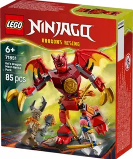 Alternative view of LEGO Blocks Ninjago 71851 Kais Dragon Mech Battle Pack