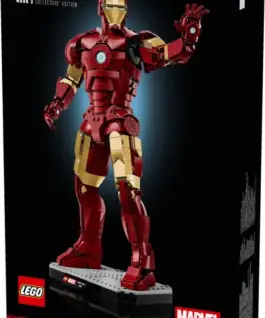 Alternative view of LEGO Blocks Super Heroes 76344 Iron Man Mark 3 - Collectors Edition