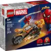 LEGO Blocks Super Heroes 76335 Spider-Man vs. Ghost Rider Motorcycle