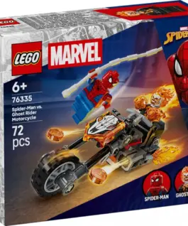 LEGO Blocks Super Heroes 76335 Spider-Man vs. Ghost Rider Motorcycle
