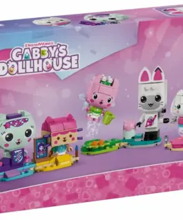 LEGO Blocks Gabbys DollHouse 11215 Gabbys Brick-Built Cat Friends