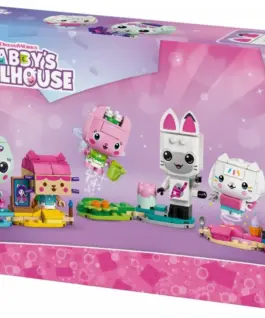 Alternative view of LEGO Blocks Gabbys DollHouse 11215 Gabbys Brick-Built Cat Friends