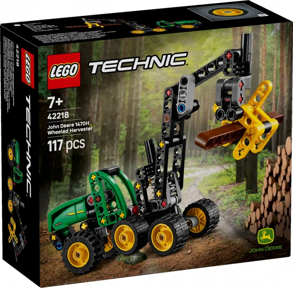 LEGO Blocks Technic 42218 John Deere 1470H Wheeled Harvester