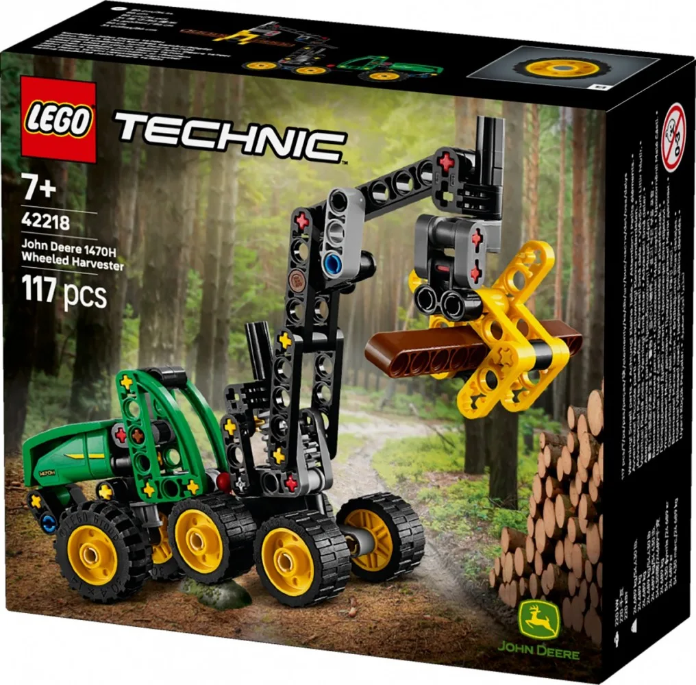 LEGO Blocks Technic 42218 John Deere 1470H Wheeled Harvester - Image 5