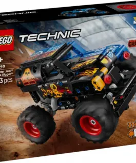 LEGO Blocks Technic 42219 Monster Jam Grave Digger Fire and Ice
