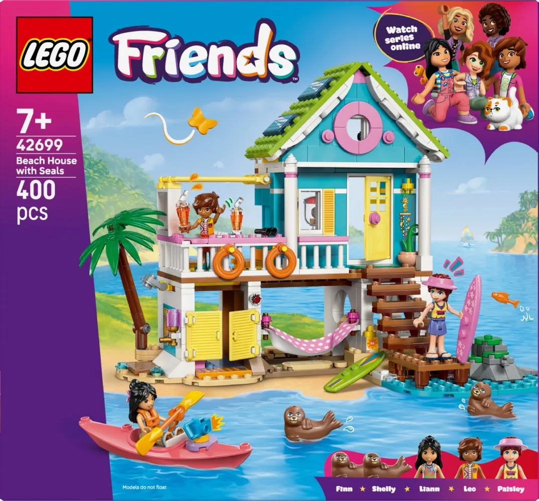 LEGO Blocks Friends 42699 Beach House with Seals - Image 3
