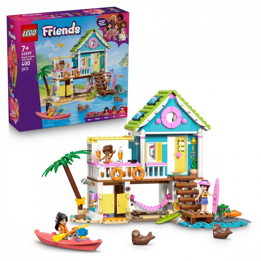 LEGO Blocks Friends 42699 Beach House with Seals - Image 5