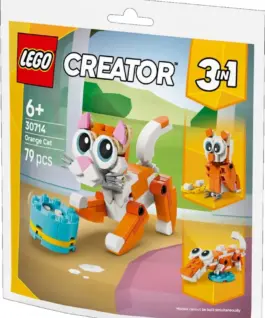 Alternative view of LEGO Blocks Creator 30714 оранжев Cat