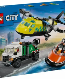 LEGO Blocks City 60505 Airplane Service Truck and Hovercraft Remix