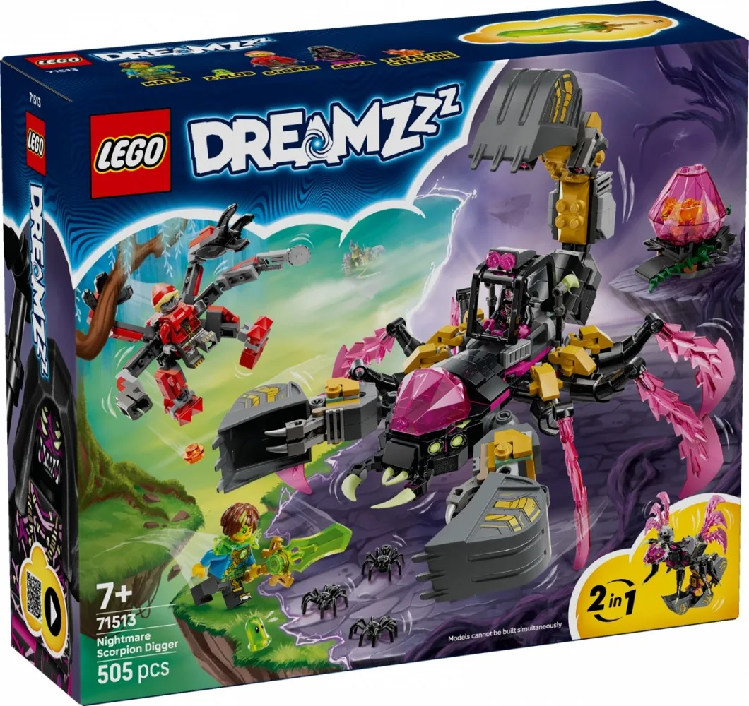 LEGO Blocks DREAMZzz 71513 Nightmare Scorpion Digger