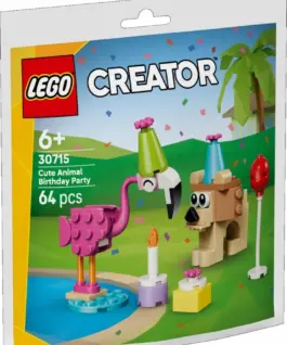 LEGO Creator Blocks 30715 Cute Animal Birthday Party