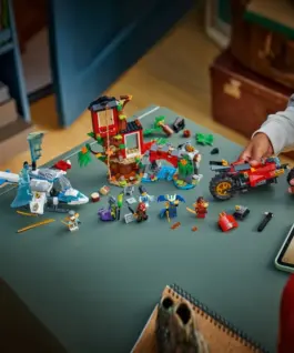 Alternative view of LEGO Blocks Ninjago 71857 Ninja Vehicle Tree House Battle