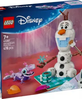 LEGO Blocks Disney 43287 Olaf and Brunis Picnic Fun