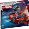 LEGO Blocks Super Heroes 76336 Spider-Man Car vs. Venomized Wolverine