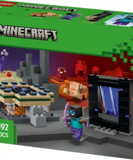 Alternative view of LEGO Blocks Minecraft 21584 Nether & End Portal Journey