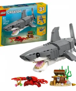 Alternative view of LEGO Blocks Creator 31381 Fierce Shark with a Treaasure Chest