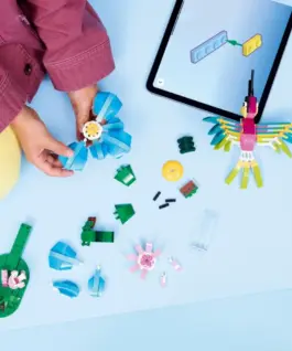 Alternative view of LEGO Blocks Creator 31384 Wild Animals: Colourful Hummingbird