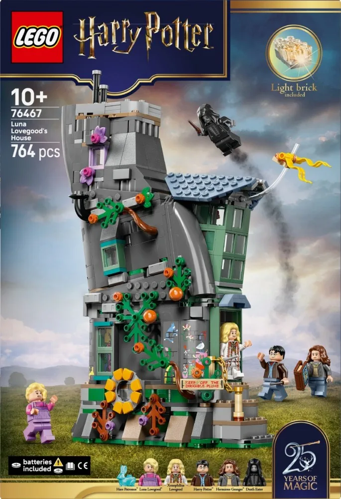 LEGO Blocks Harry Potter 76467 Luna Lovegoods House - Image 3