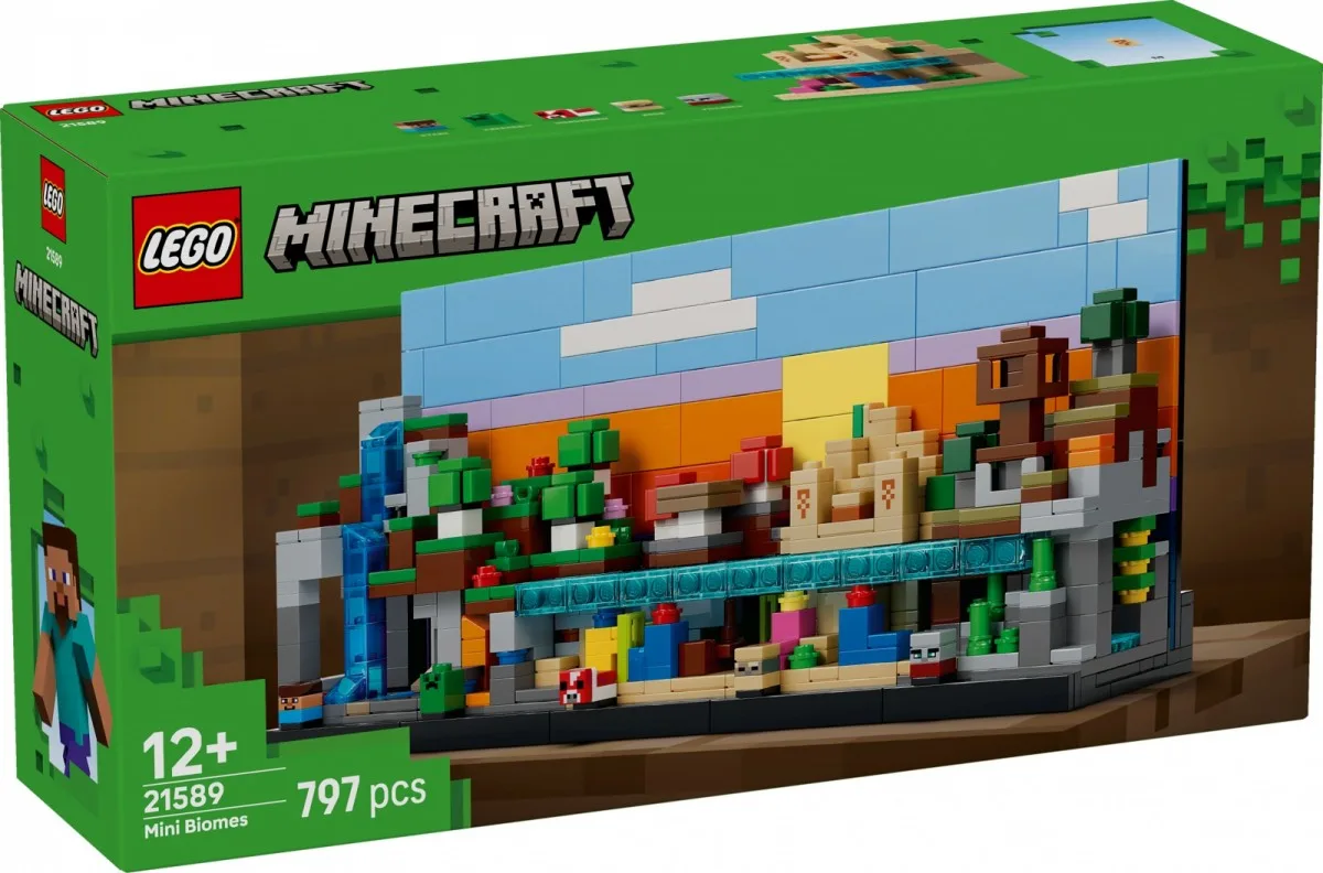LEGO Blocks Minecraft 21589 Mini Biomes