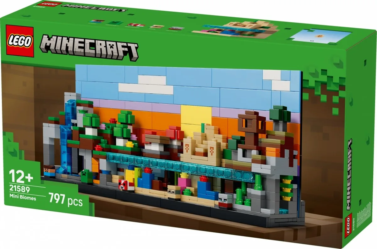 LEGO Blocks Minecraft 21589 Mini Biomes - Image 2