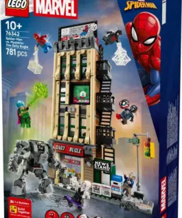 Alternative view of LEGO Blocks Super Heroes 76342 Spider-Man vs. Mysterio: The Daily Bugle