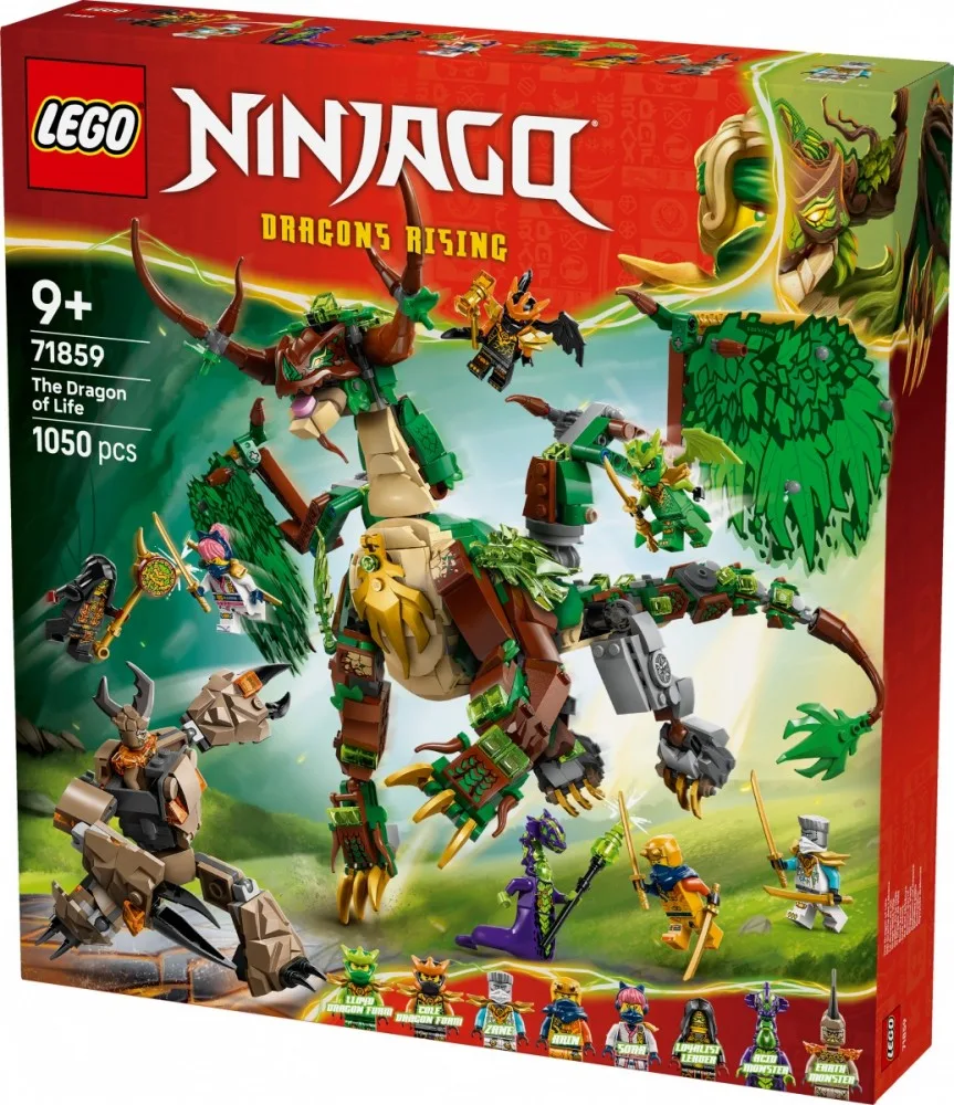 LEGO Blocks Ninjago 71859 The Dragon of Life - Image 5