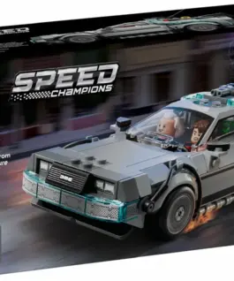 LEGO Blocks Speed Champions 77256 Time Machine from Back to the Future
