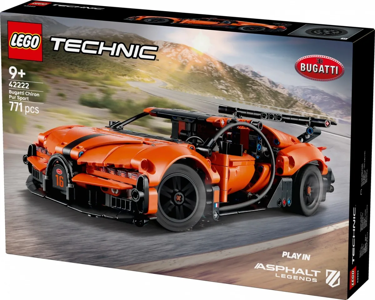 LEGO Blocks Technic Bugatti Chiron Pur Sport Hypercar - Image 2