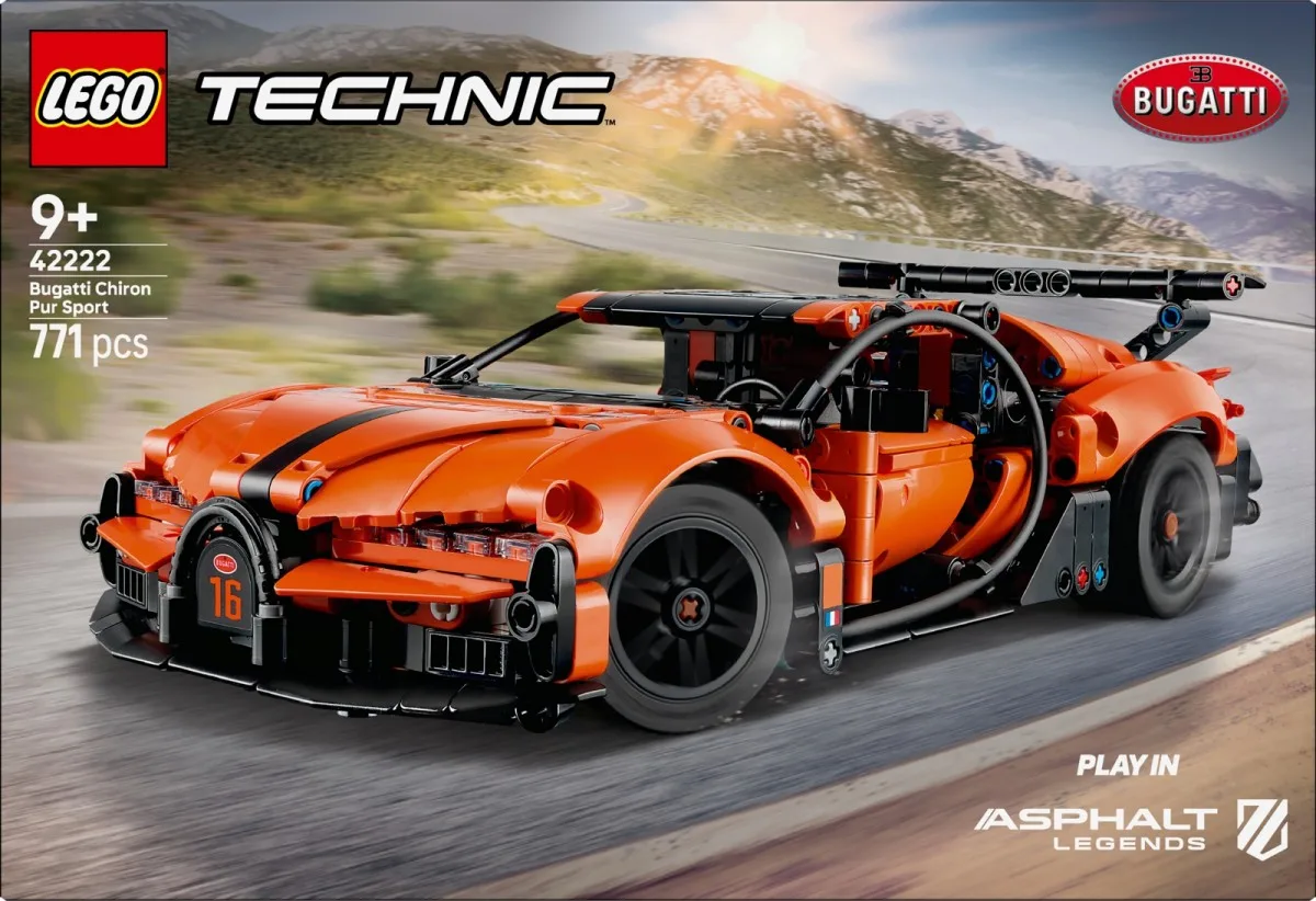 LEGO Blocks Technic Bugatti Chiron Pur Sport Hypercar - Image 3