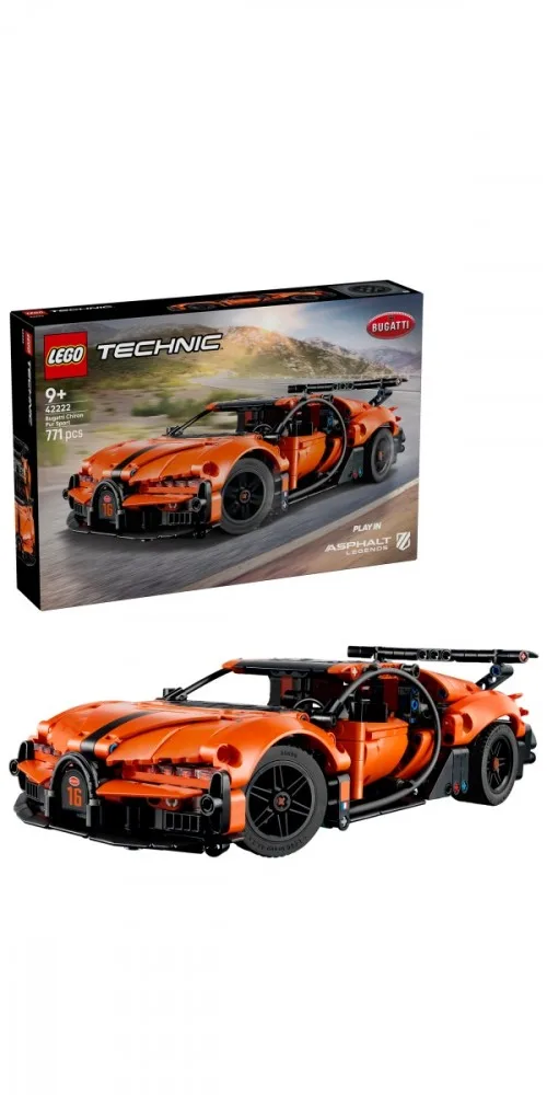 LEGO Blocks Technic Bugatti Chiron Pur Sport Hypercar - Image 4