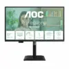 AOC Monitor Q27P4U 27-inch IPS 120 Hz HDMIx2 DP USB-C Pivot Speakers