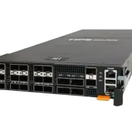 Alternative view of Hewlett Packard Enterprise Storage DCN 18p SFP28 25GbE 4p QSFP28 100GbE Power to Connector Half Width Sw H-series SN8325H