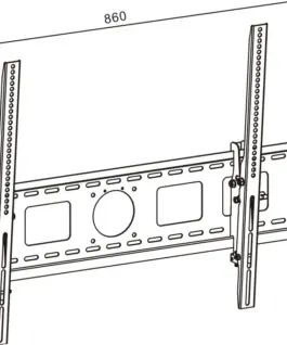 TB TV mount TB-851 for TVs up to 100 inches