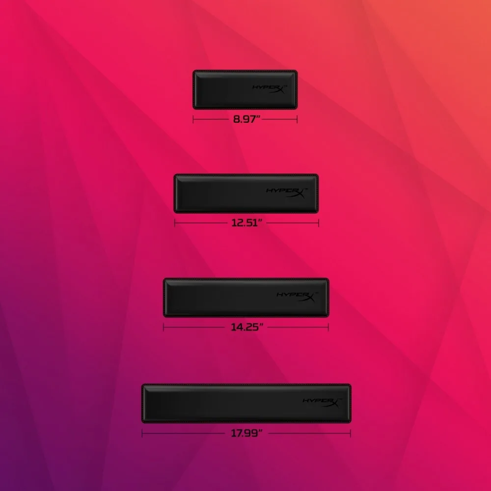 HyperX Wrist Rest - клавиатура Full Size - 4P5M9AA - Image 4