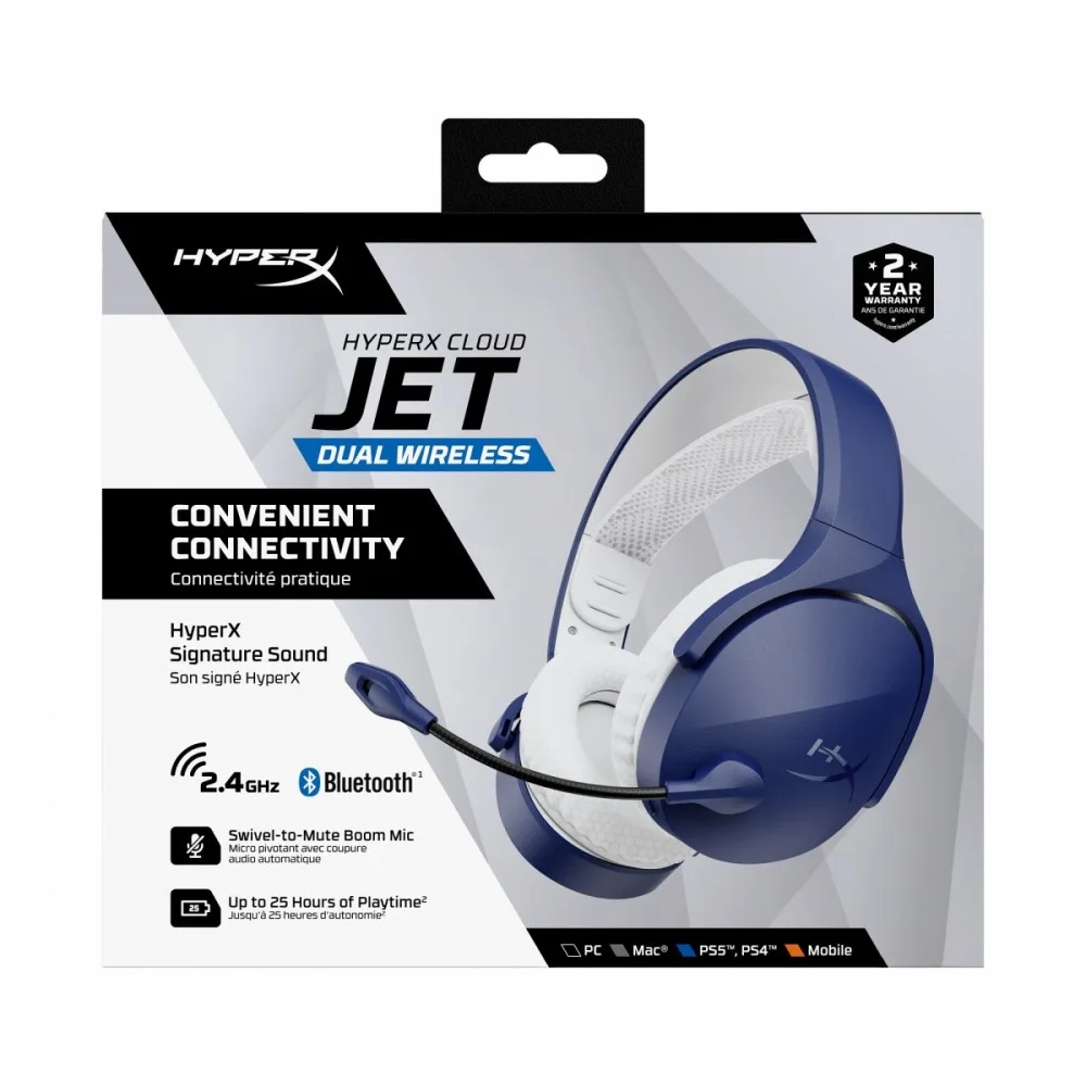HyperX Headset Cloud Jet Wireless Gaming - AM7A0AA - Image 2