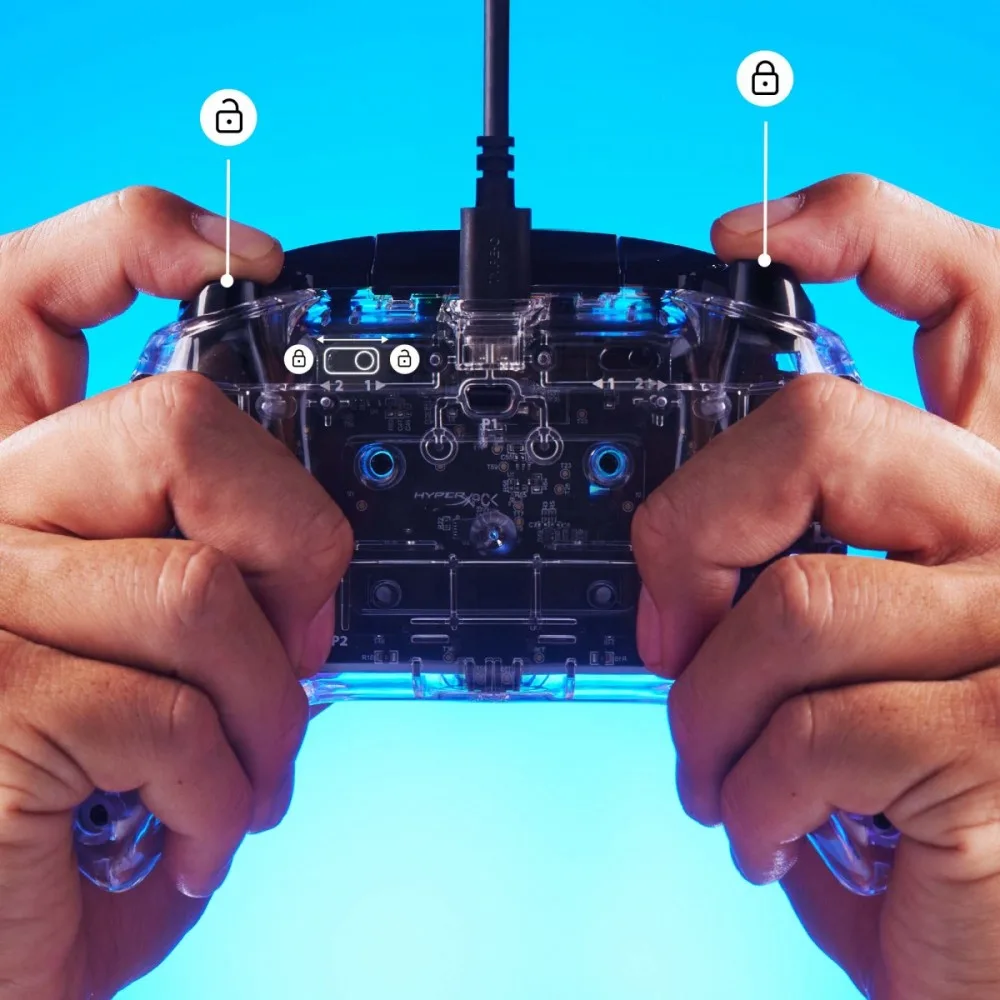 HyperX Clutch Gladiate Wiчервен Gaming Controller Xbox - 7D6H2AA - Image 3