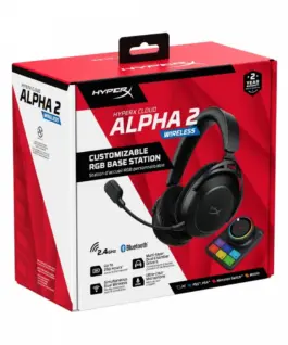 Alternative view of HyperX Headset Cloud Alpha 2 Wireless Gaming - AJ5C7AA