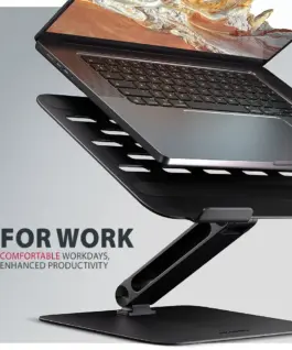 AXAGON STND-LQB ALU stand for Лаптопs 10-16 черен