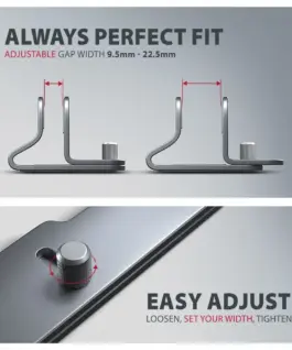 AXAGON STND-VG ALU vertical st and for Лаптопs 10-16