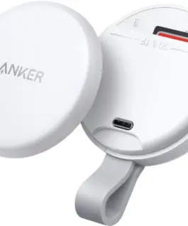 Anker MagGo USB-C адаптер 3in1 10Gbps For iPhone бял