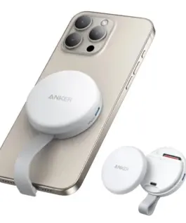 Alternative view of Anker MagGo USB-C адаптер 3in1 10Gbps, For iPhone бял