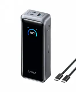 Alternative view of Anker външна батерия PRIME 20000mAh 220W 2xC 1xA B