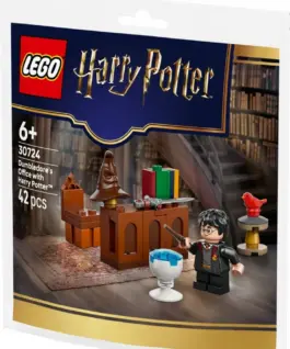 Alternative view of LEGO Bricks Harry Potter 30724 Dumbledores Office with Harry Potter