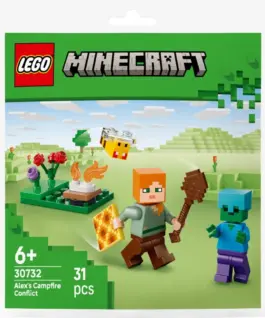 LEGO Bricks Minecraft 30732 Alexs Campfire Conflict