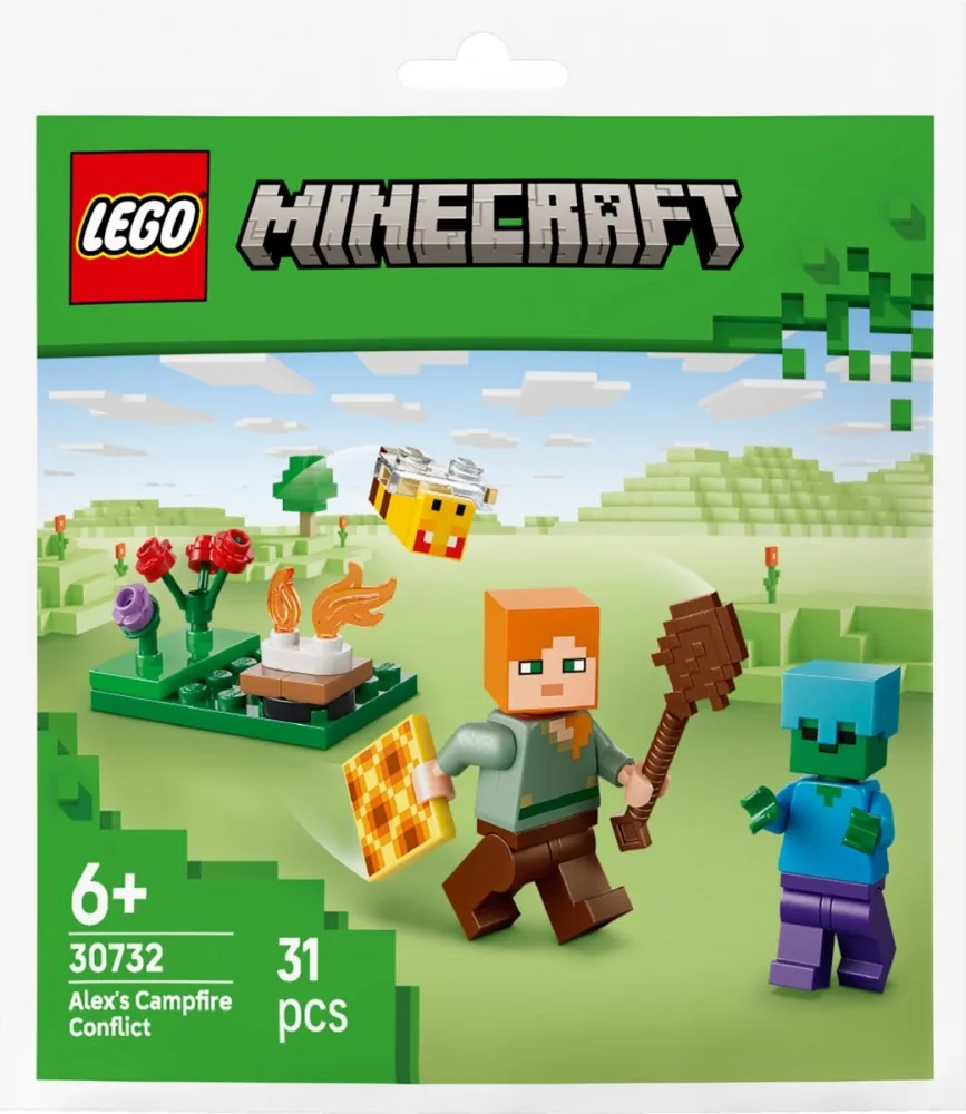 LEGO LEGO Minecraft 30732 Alexs Campfire Conflict - Image 3