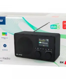 BLOW Kitchen radio FM/DAB+ RK5 Bluetooth черен