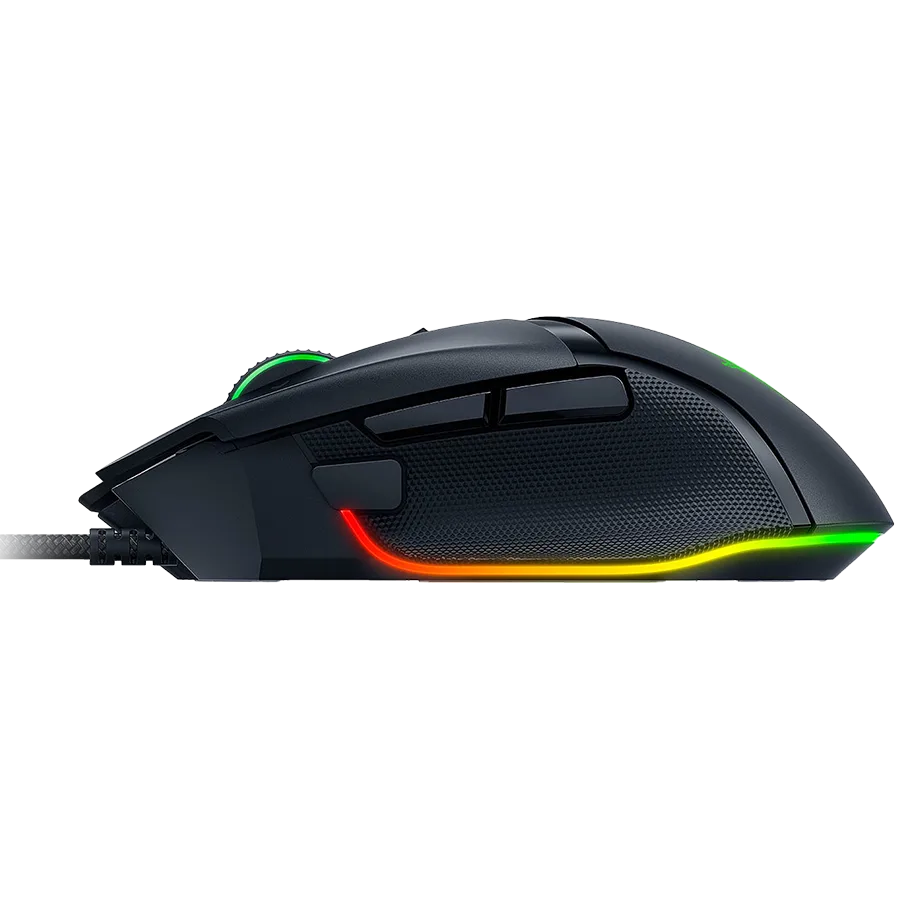 Геймърска мишка Razer Basilisk V3, 2nd-gen Razer Optical Mouse Switch rated for 70 million clicks, Optical Sensor - 26,000 DPI, 4-way Razer HyperScroll tilt wheel, Electronically actuated notched and free-spinning modes, Razer Speedflex Cable, Razer - Image 17