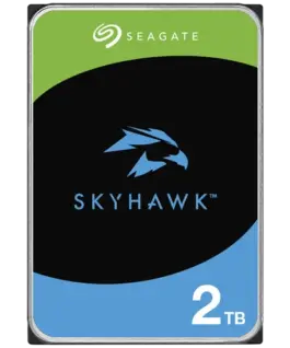 Твърд диск SEAGATE ST2000VX017 HDD SkyHawk Surveillance (3.5''/2TB/SATA 6Gb/s/rpm 5400)